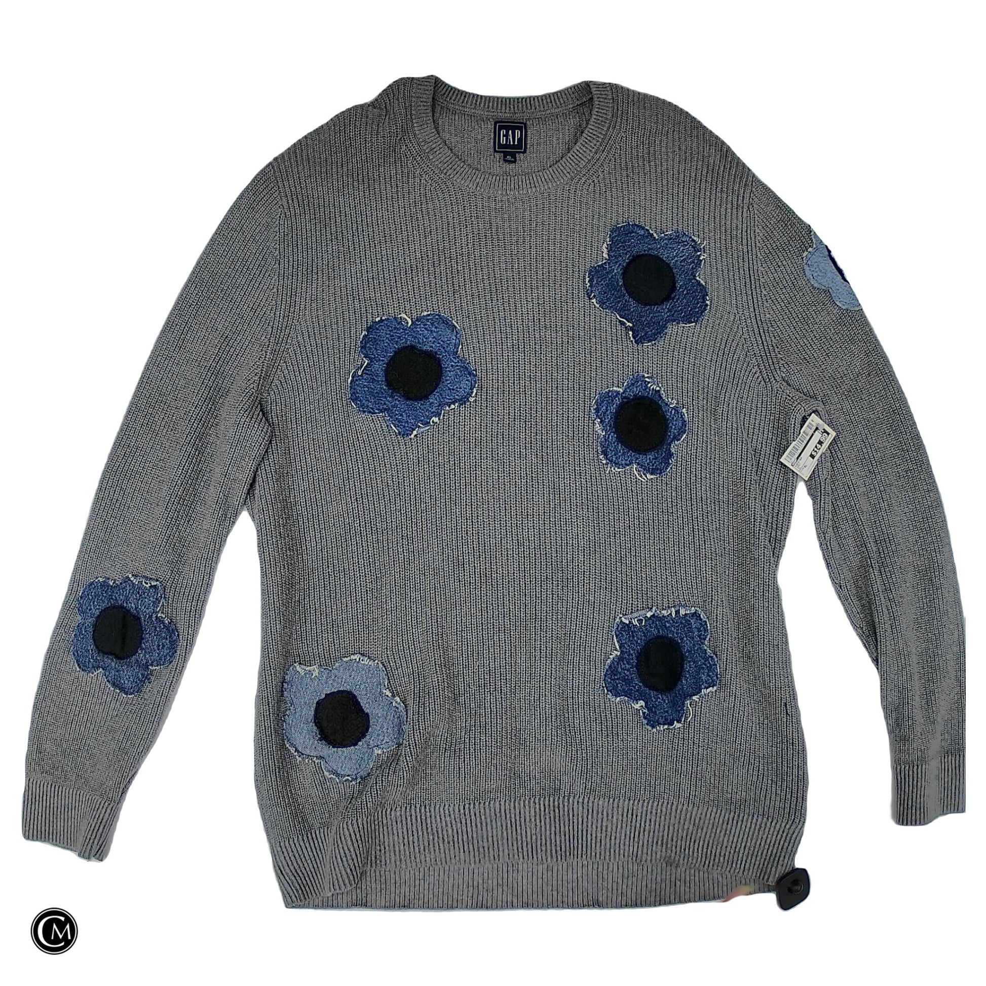 Sweater By Gap In Grey, Size: Xl image 1