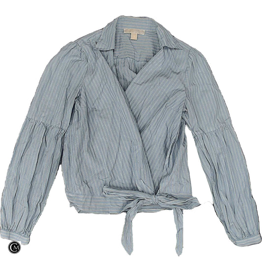 Top Ls By Michael By Michael Kors In Blue & White, Size: S image 1