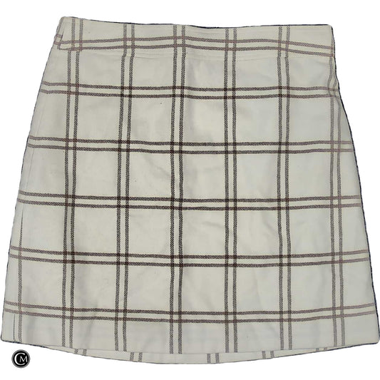 Skirt Mini & Short By J. Crew In Cream & Tan, Size: L image 1
