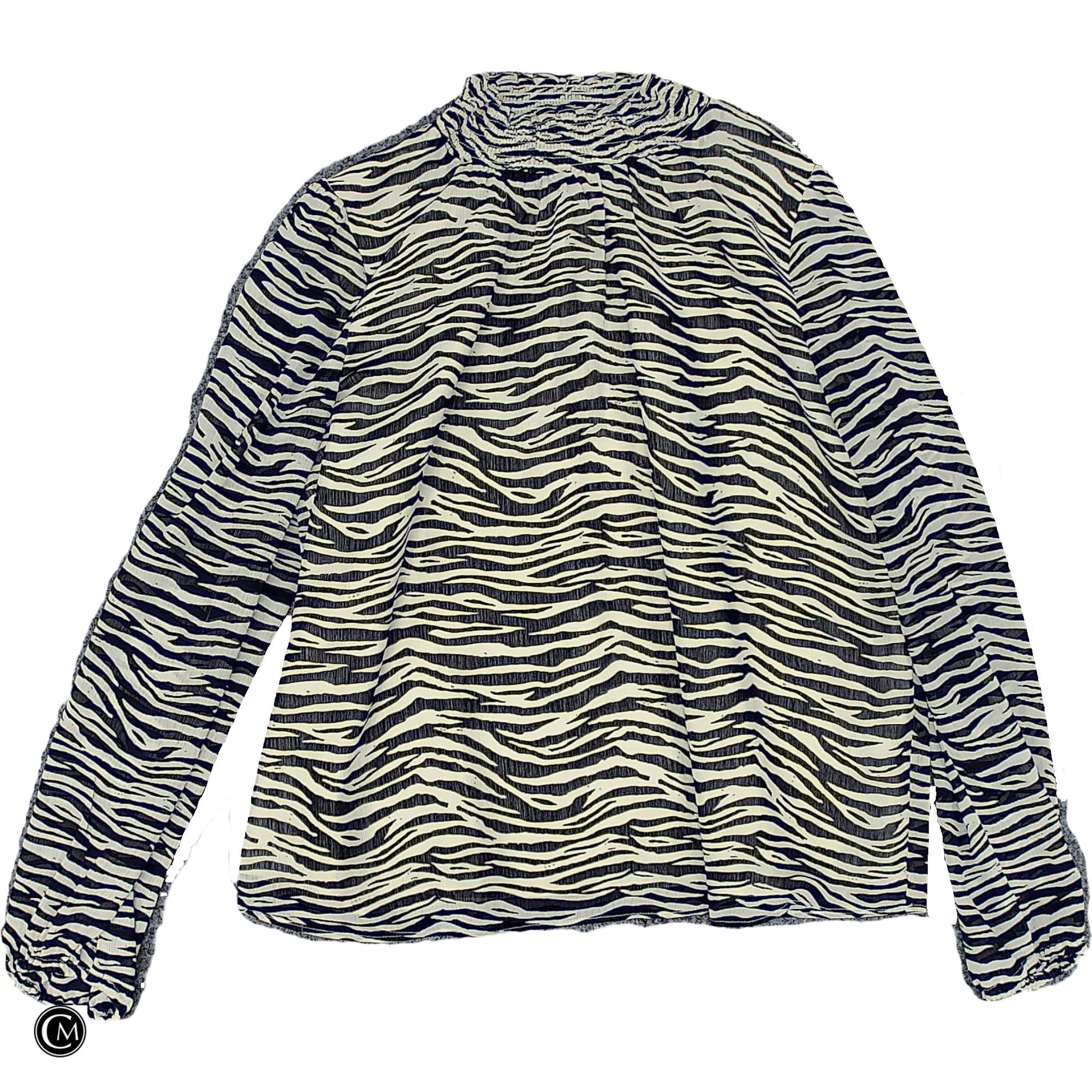 Top Ls By J. Crew In Zebra Print, Size: S image 1