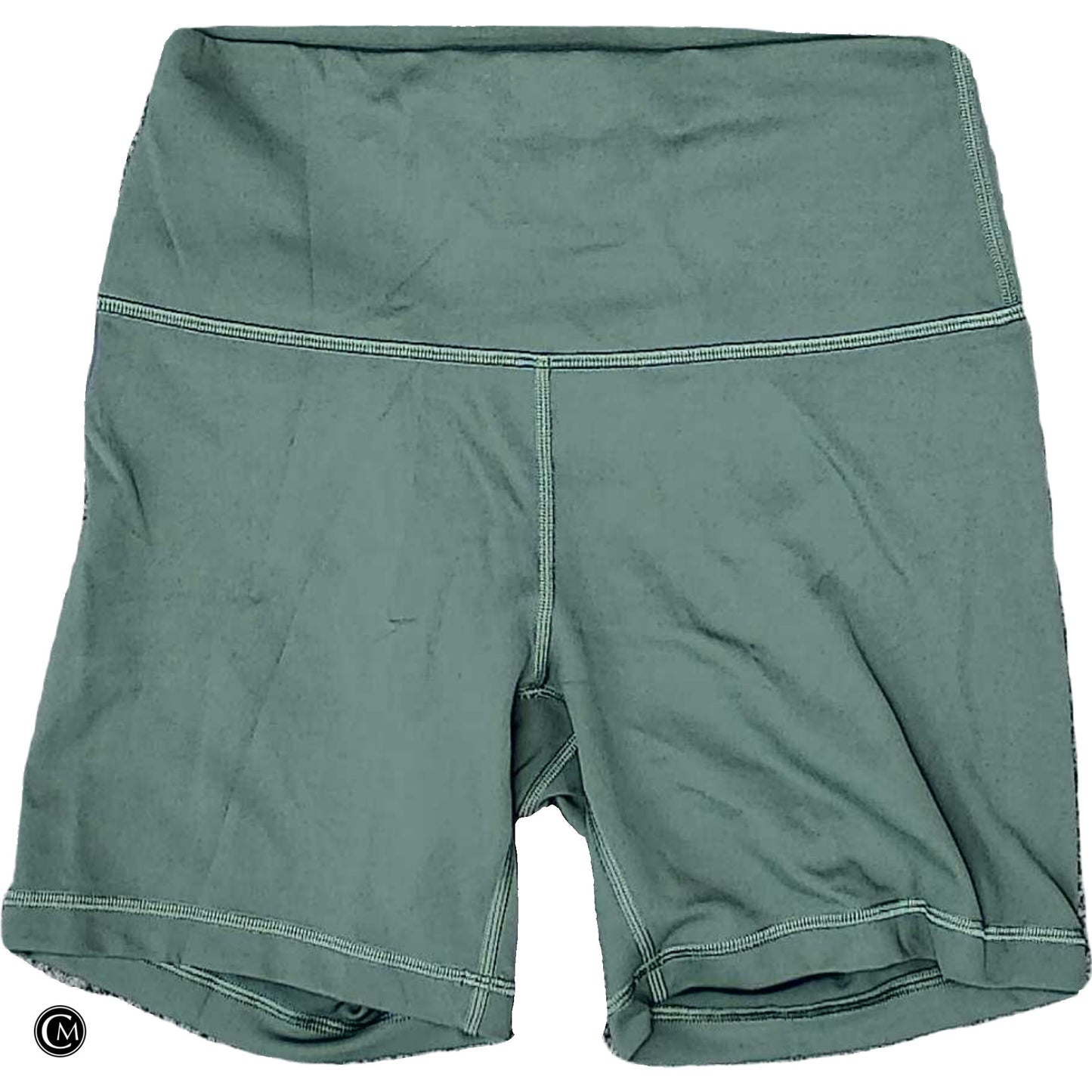 Athletic Shorts By Lululemon In Green, Size: M image 1