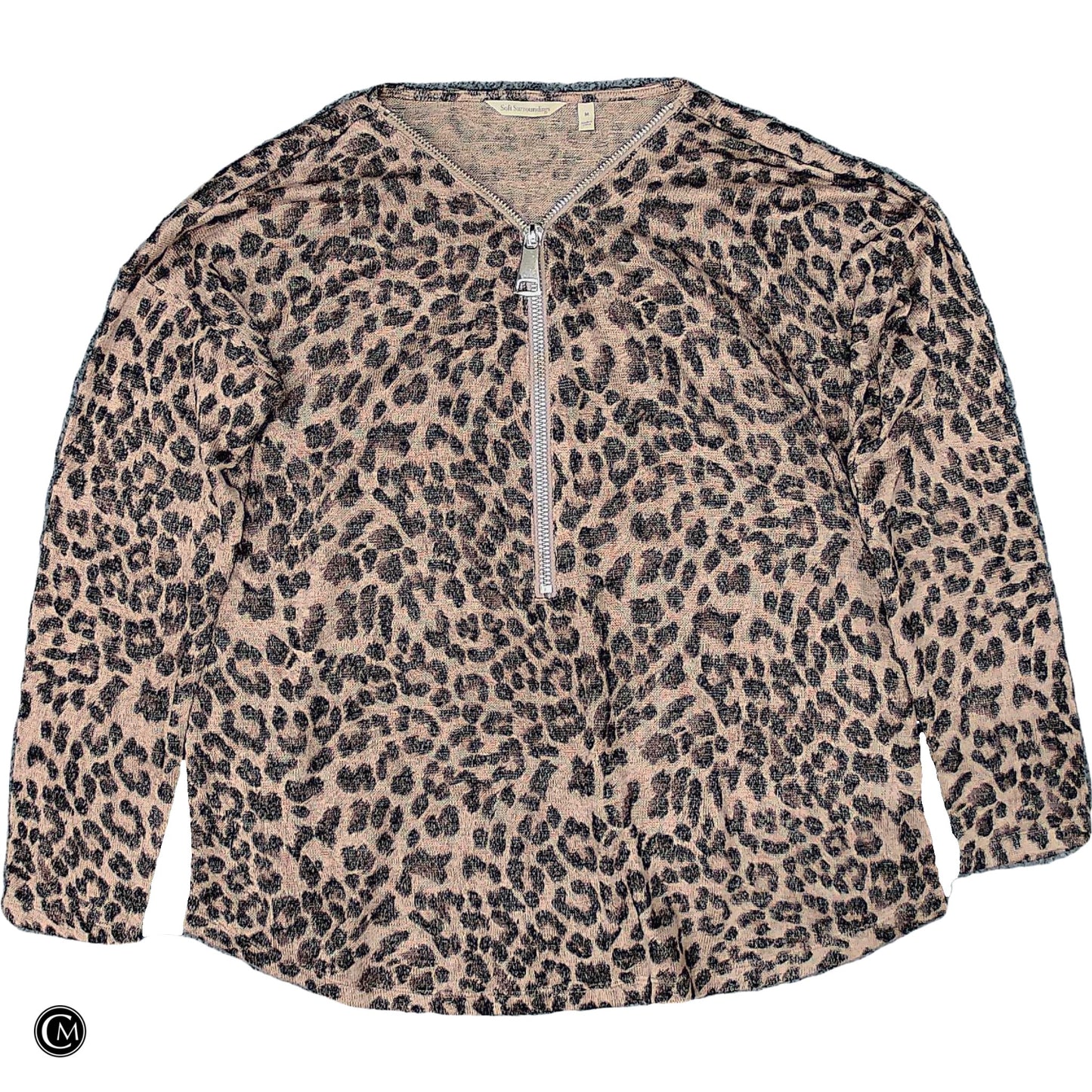 Top Ls By Soft Surroundings In Animal Print, Size: M image 1