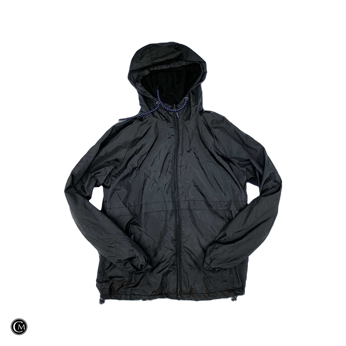 Jacket Windbreaker By New Balance In Black, Size: M image 1