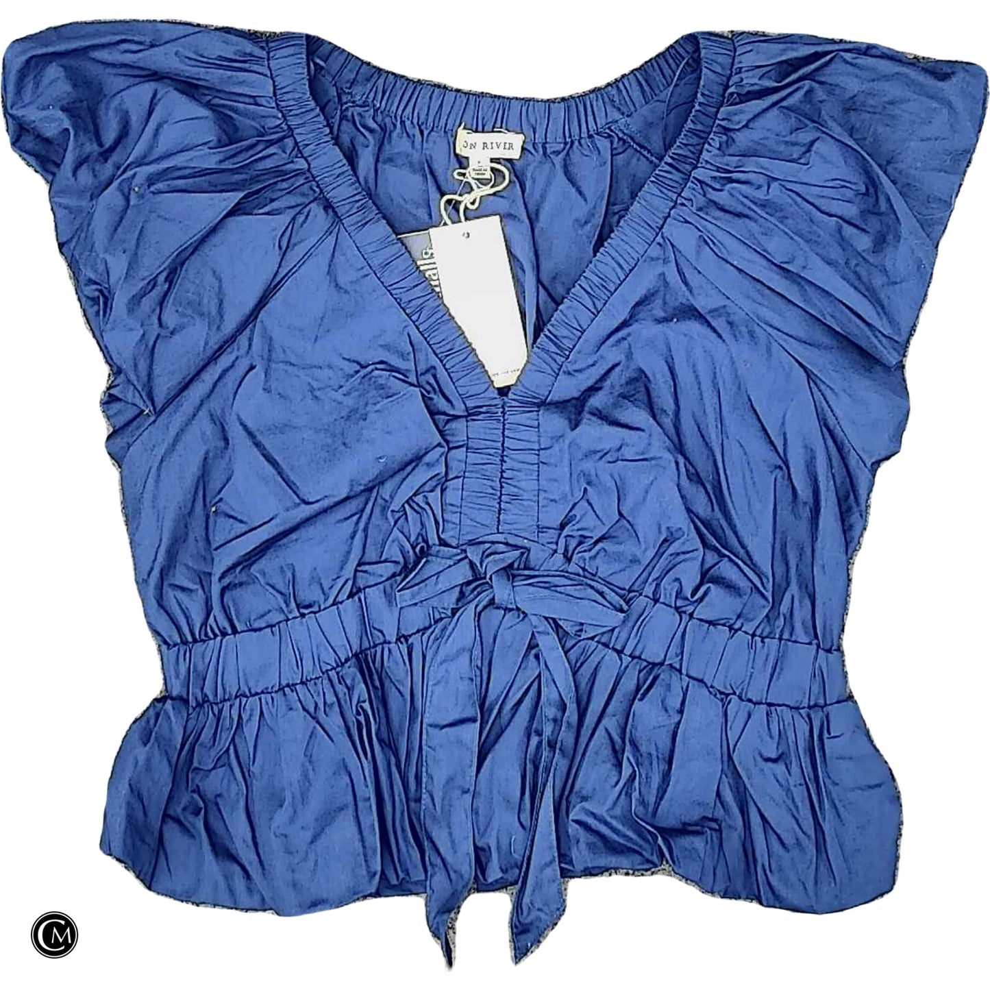 Top Ss By Moon River In Blue, Size: L image 1