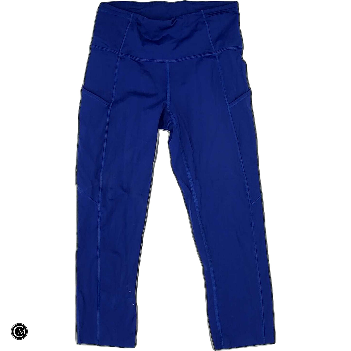 Athletic Leggings Capris By Lululemon In Blue, Size: S image 1