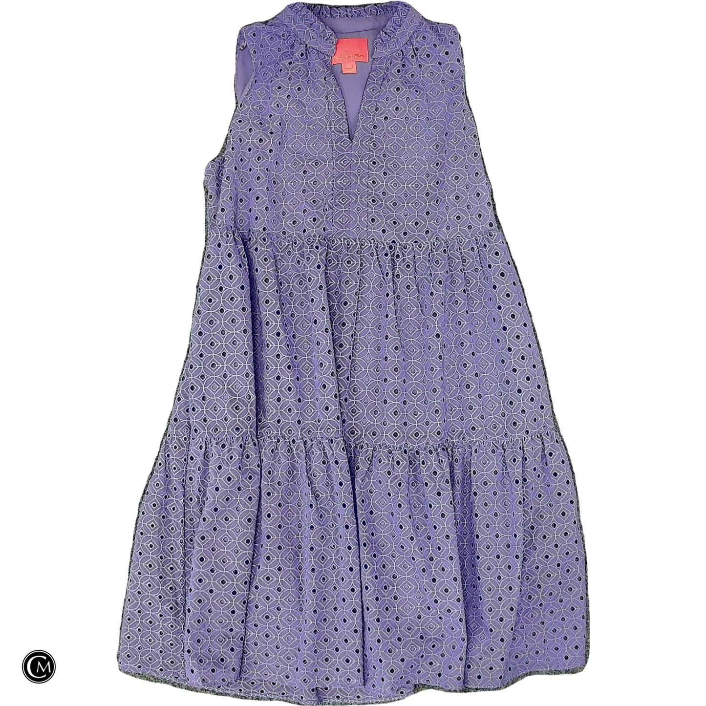 Dress Designer By Lilly Pulitzer In Purple, Size: M image 1