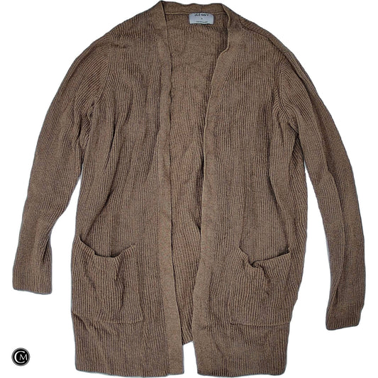 Sweater Cardigan By Old Navy In Brown, Size: M image 1