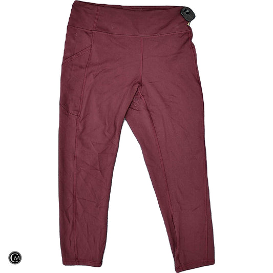 Athletic Leggings Capris By Lululemon In Purple, Size: M image 1