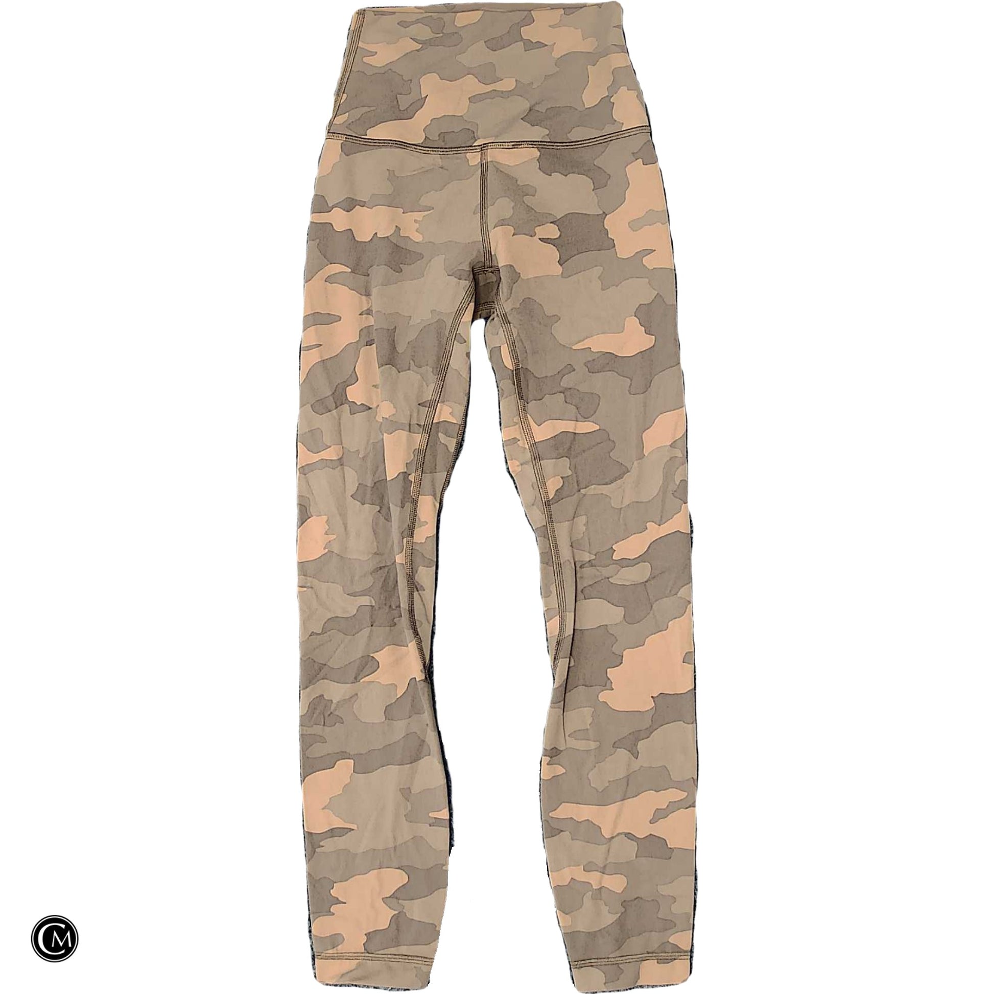 Athletic Leggings By Lululemon In Brown, Size: Xs image 1