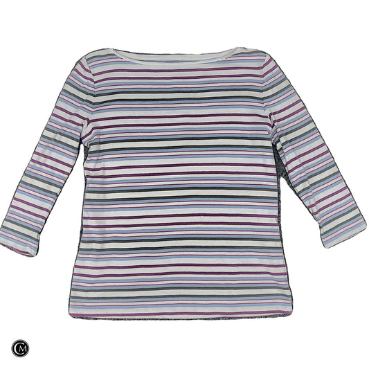 Top Ls By Talbots In Striped Pattern, Size: Mp image 1