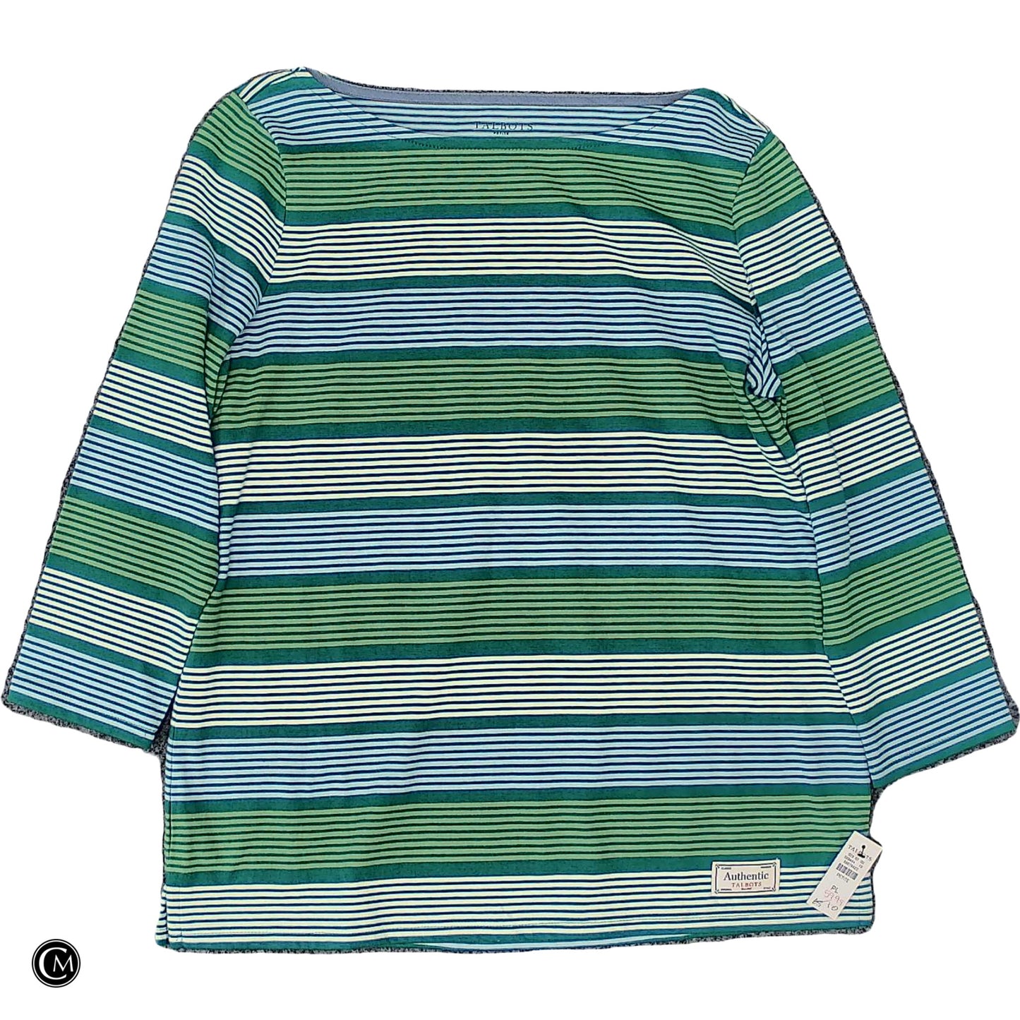 Top Ls By Talbots In Blue & Green, Size: Lp image 1