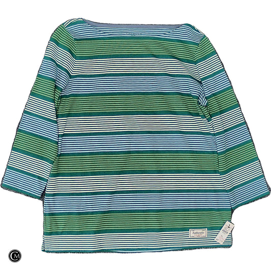 Top Ls By Talbots In Blue & Green, Size: Lp image 1