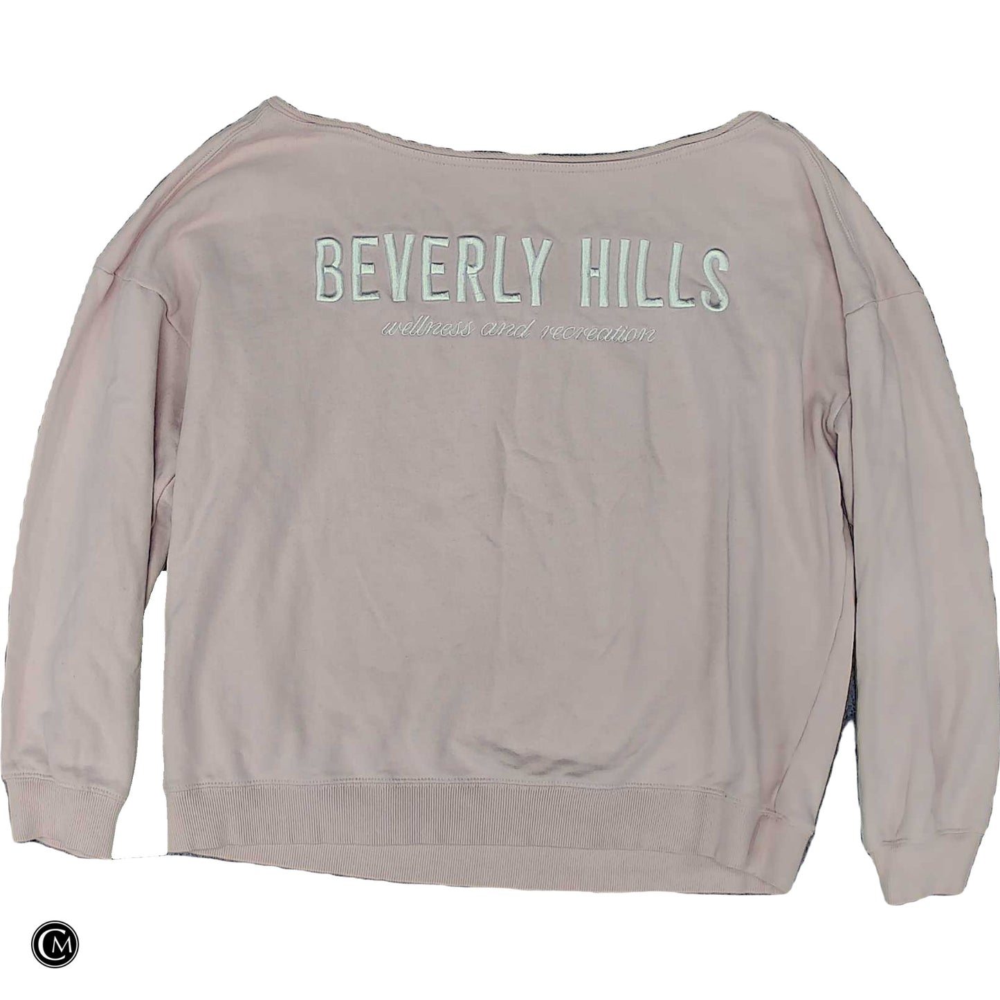 Sweatshirt Crewneck By Garage In Pink, Size: M image 1