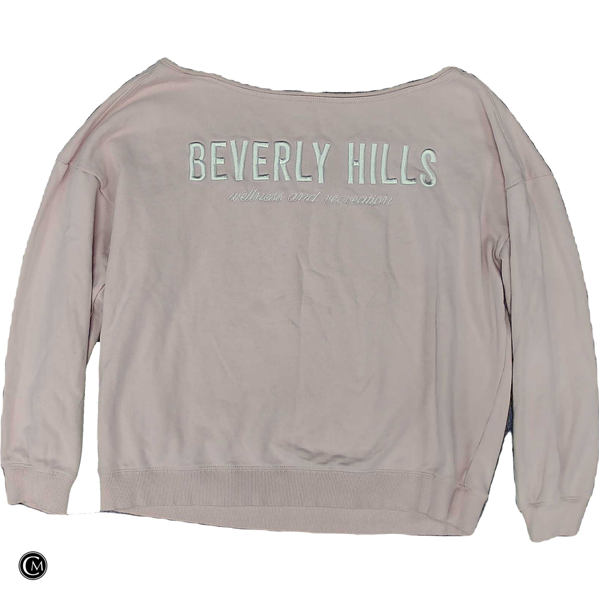Sweatshirt Crewneck By Garage In Pink, Size: M image 1