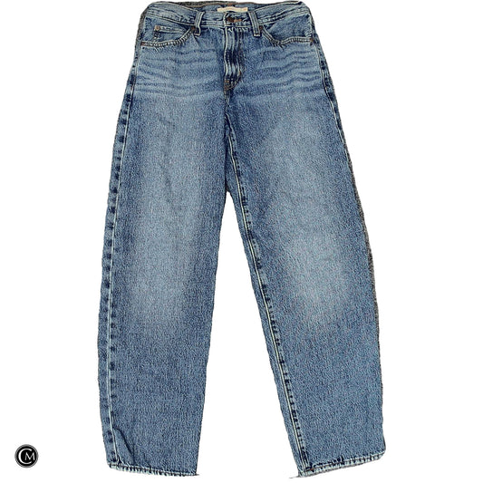 Jeans Straight By Levis In Blue Denim, Size: 2 image 1