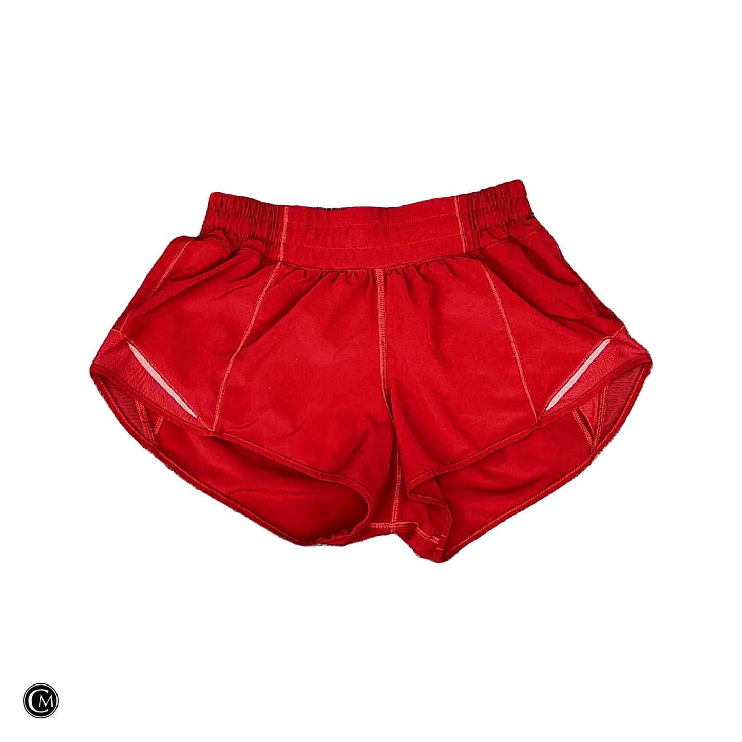Athletic Shorts By Lululemon In Red, Size: S image 1