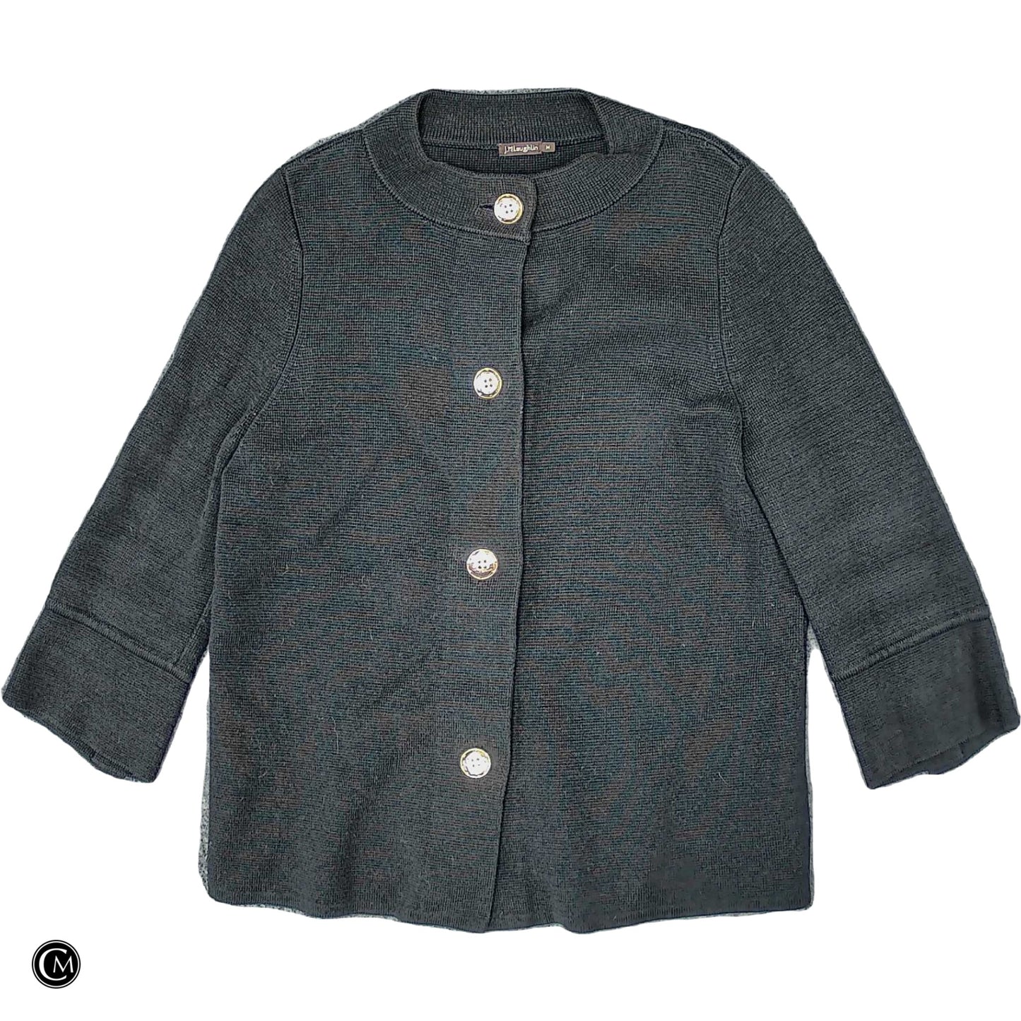 Sweater Cardigan By J Mclaughlin In Black, Size: M image 1