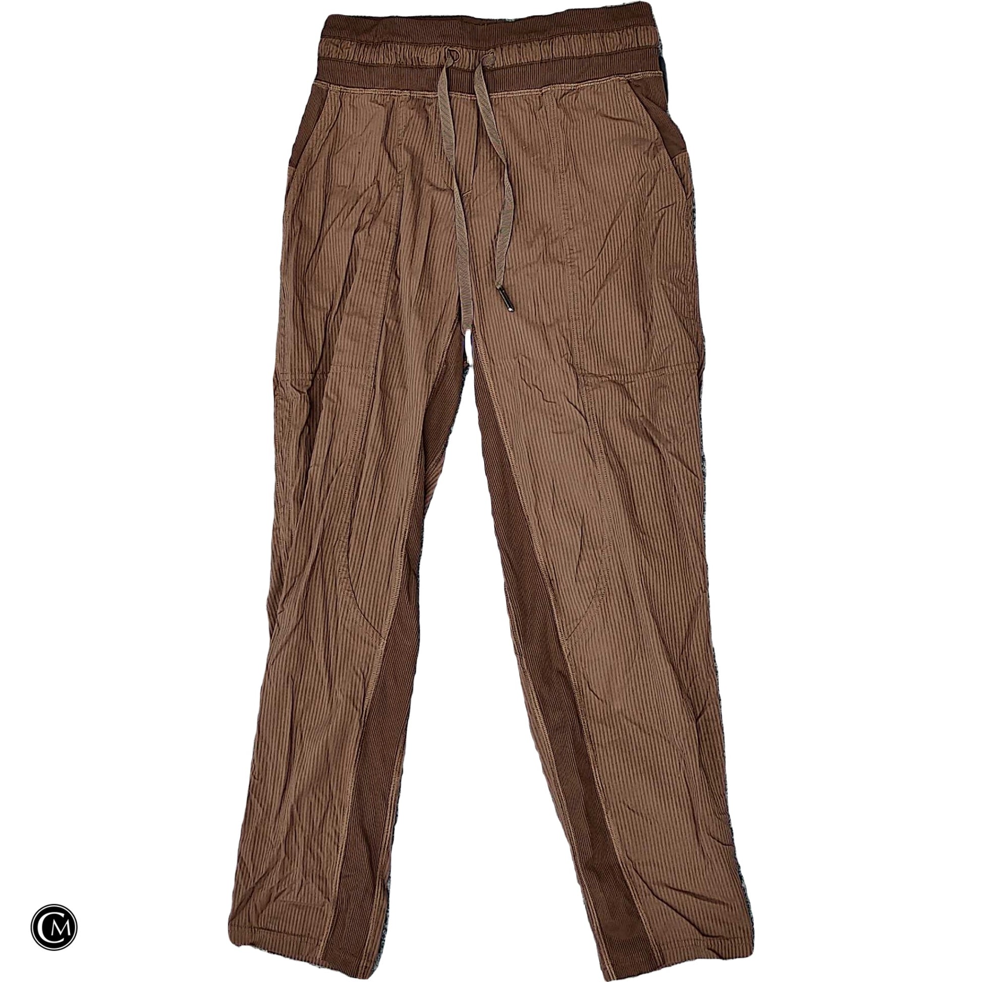 Athletic Pants By Lululemon In Brown, Size: Xs image 1