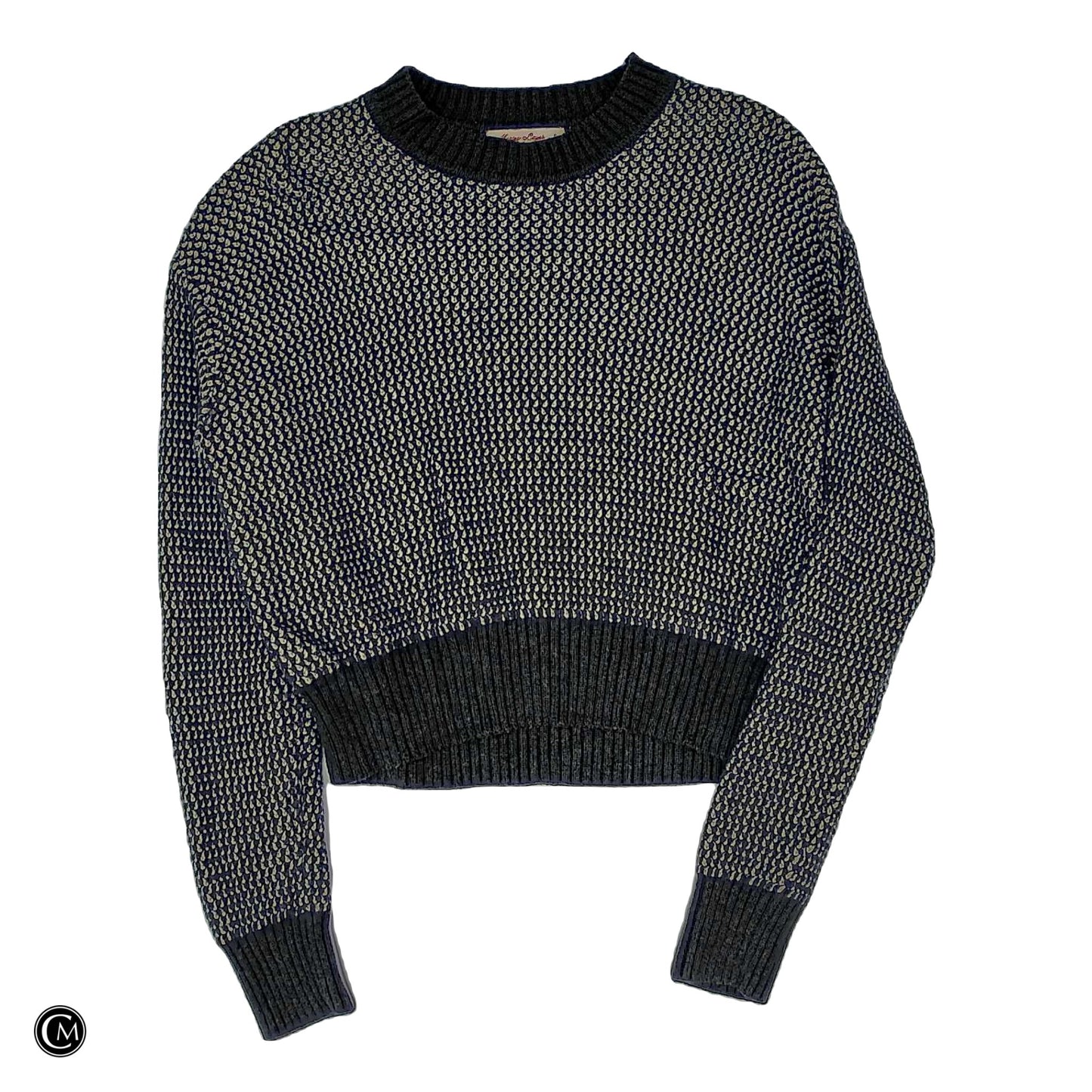 Sweater By Marine Layer In Grey & White, Size: S image 1