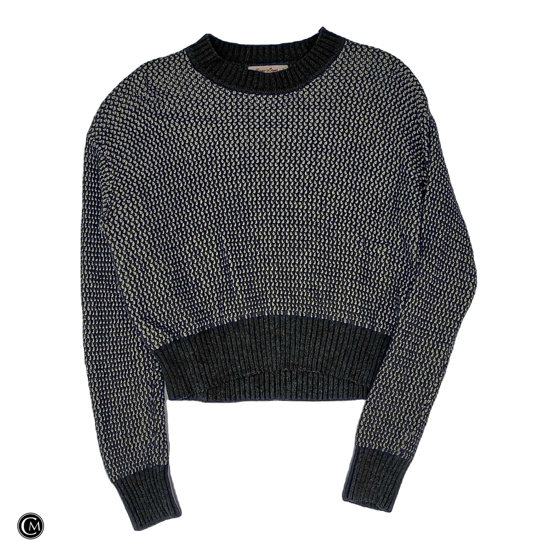 Sweater By Marine Layer In Grey & White, Size: S image 1