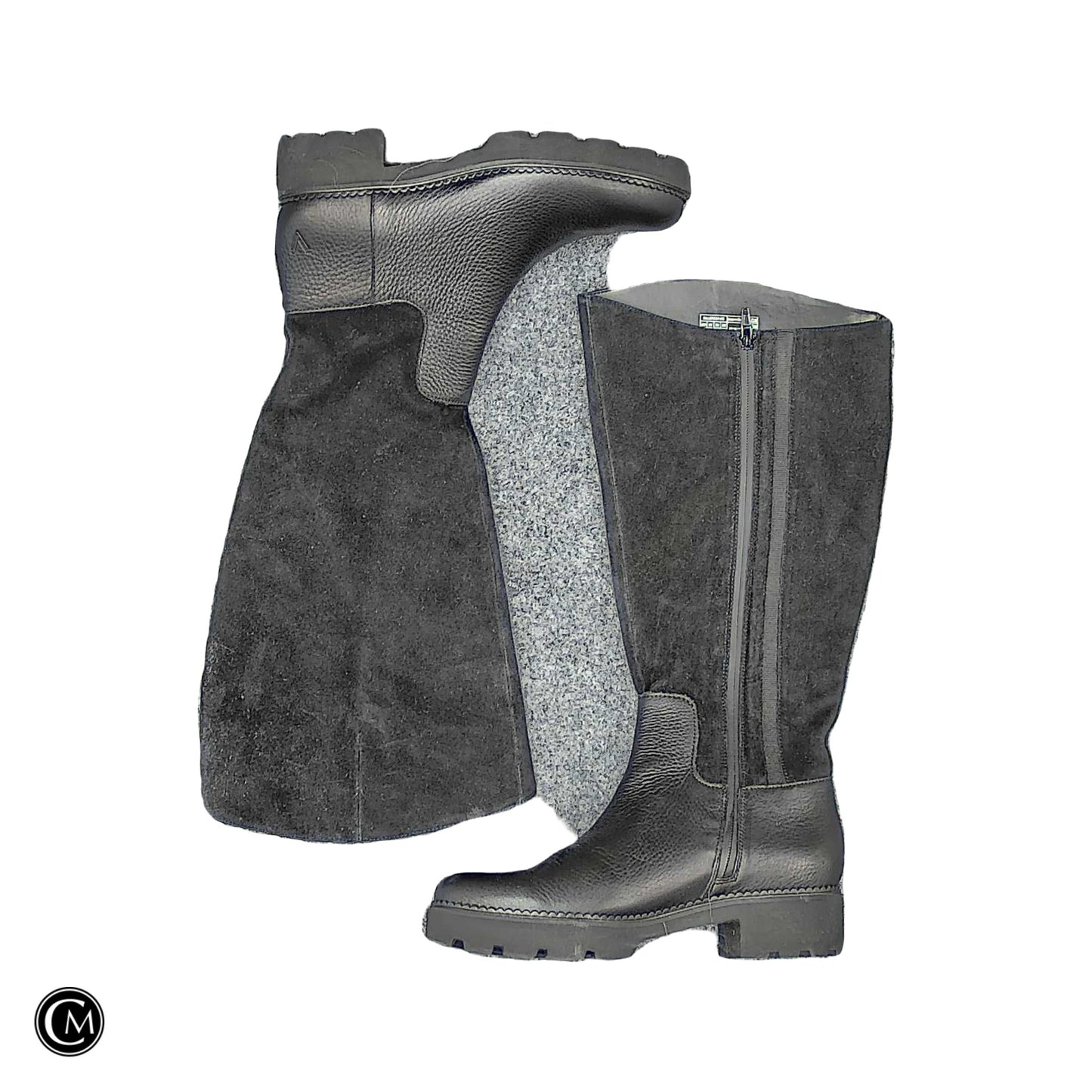 Boots Knee Heels By Vionic In Black, Size: 8.5 image 1
