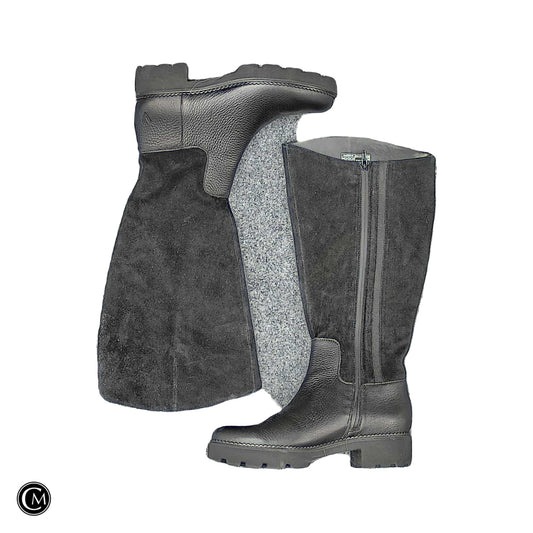 Boots Knee Heels By Vionic In Black, Size: 8.5 image 1
