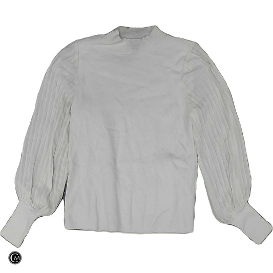 Top Ls By Ann Taylor In White, Size: Xs image 1