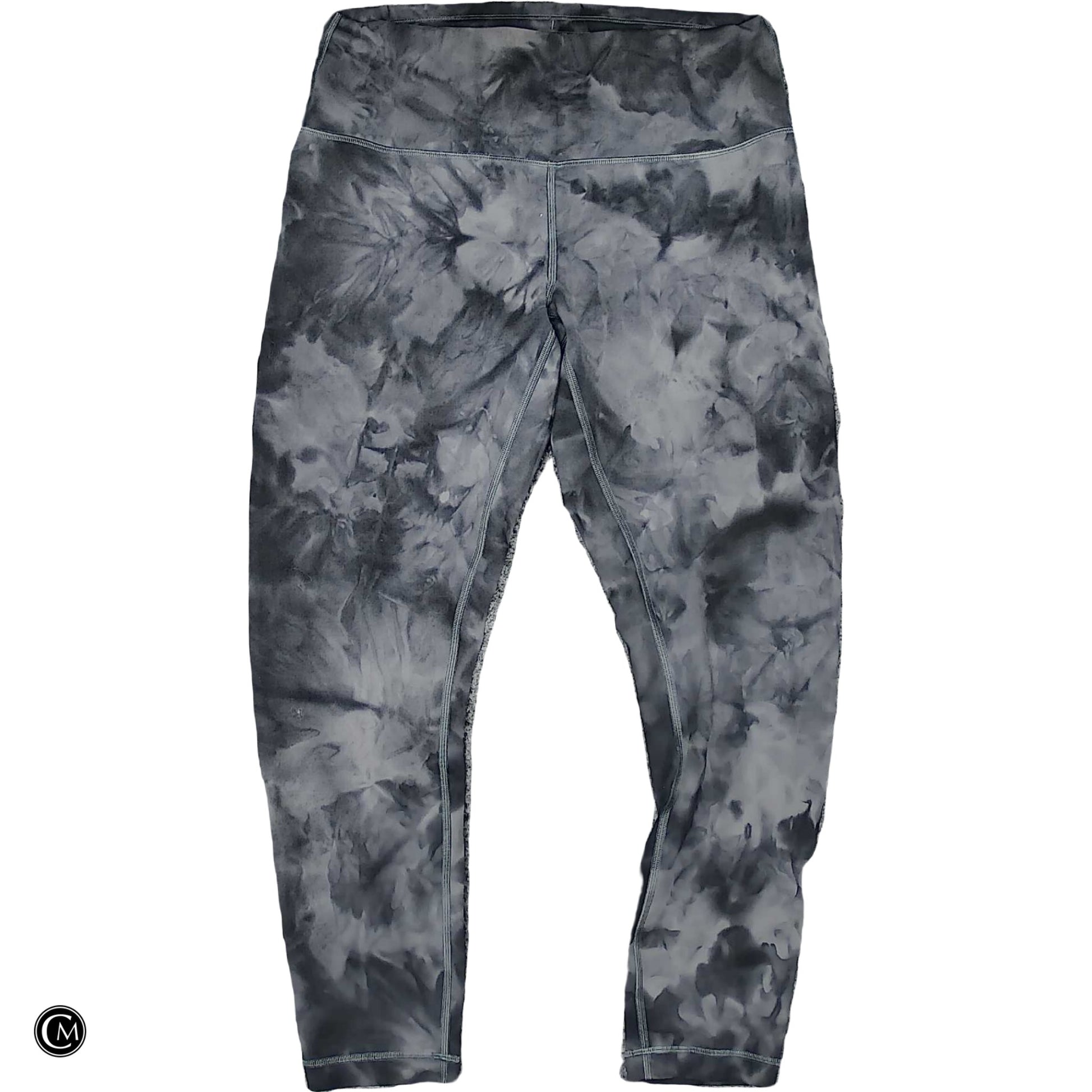 Athletic Leggings By Lululemon In Grey, Size: L image 1