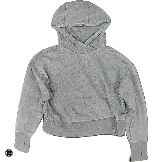 Sweatshirt Hoodie By Joy Lab In Grey, Size: S image 1