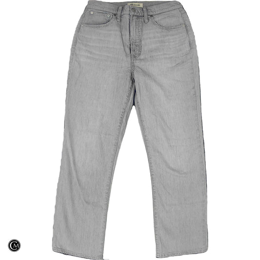 Jeans Boot Cut By Madewell In Grey Denim, Size: 6 image 1