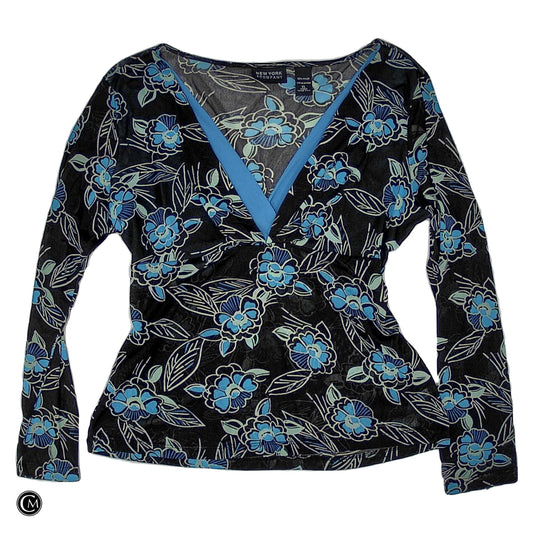 Top Ls By New York And Co In Brown & Green, Size: Xl image 1