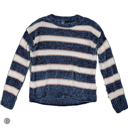 Sweater By Rue 21 In Blue & White, Size: S image 1