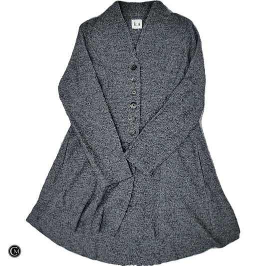 Sweater Cardigan By Luii In Grey, Size: M image 1