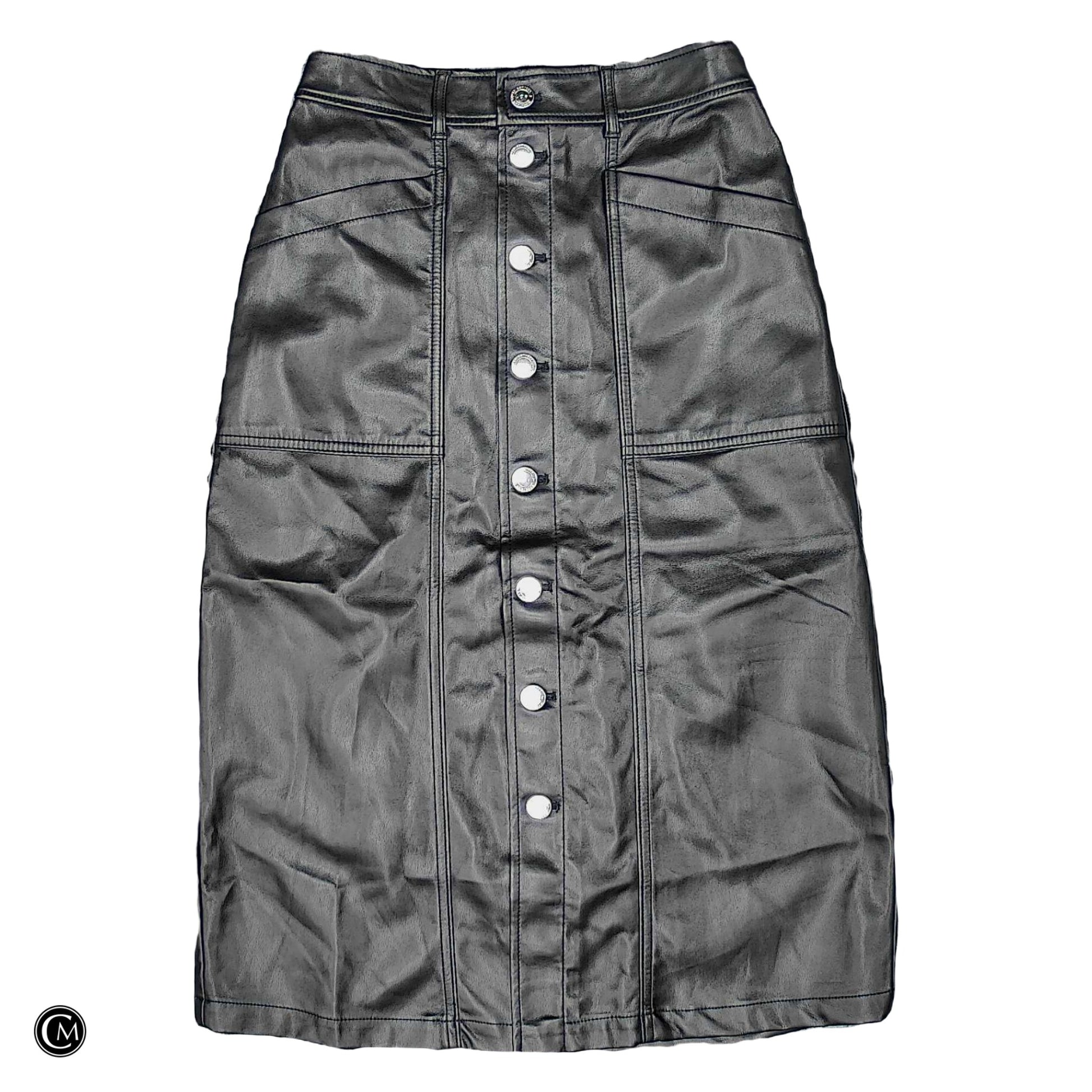 Skirt Maxi By Loft In Black, Size: Xs image 1