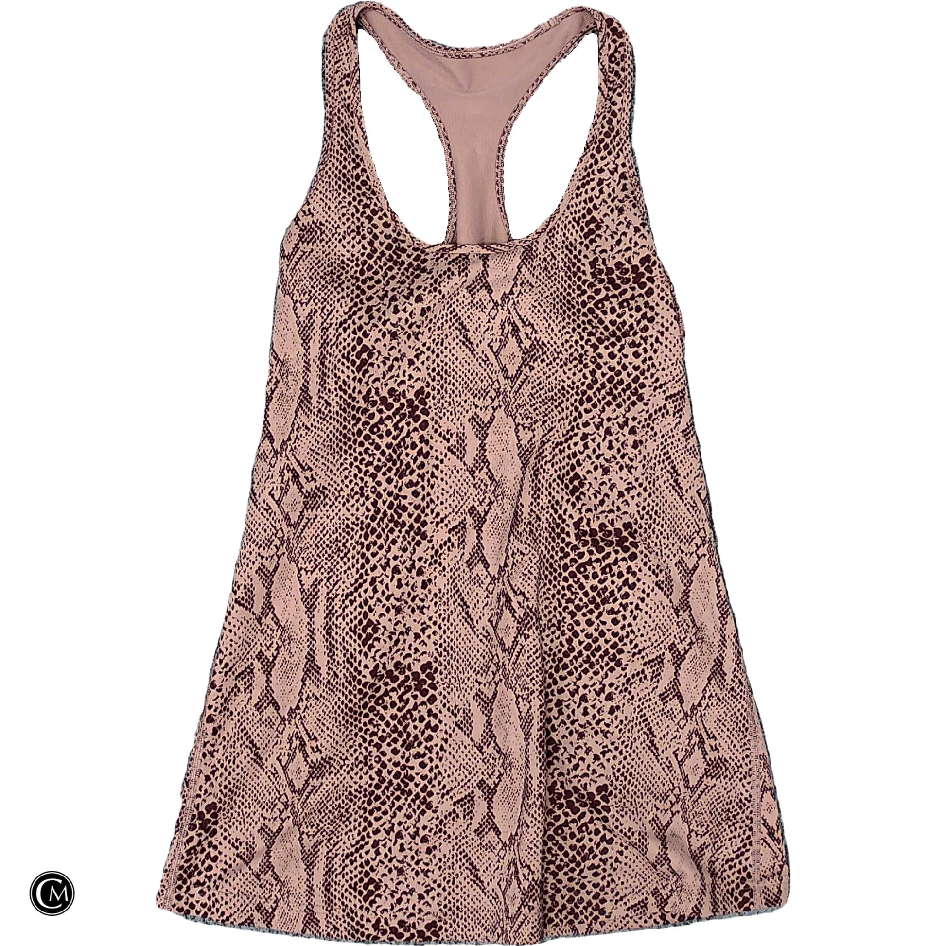 Athletic Tank Top By Lululemon In Pink, Size: L image 1