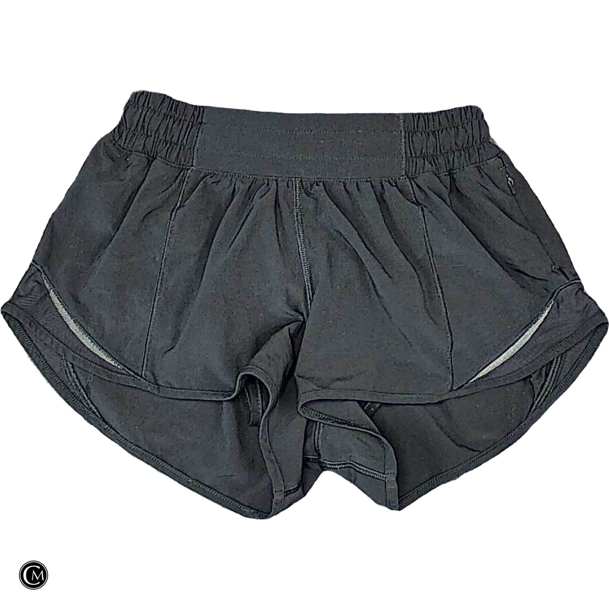 Athletic Shorts By Lululemon In Black, Size: Xs image 1