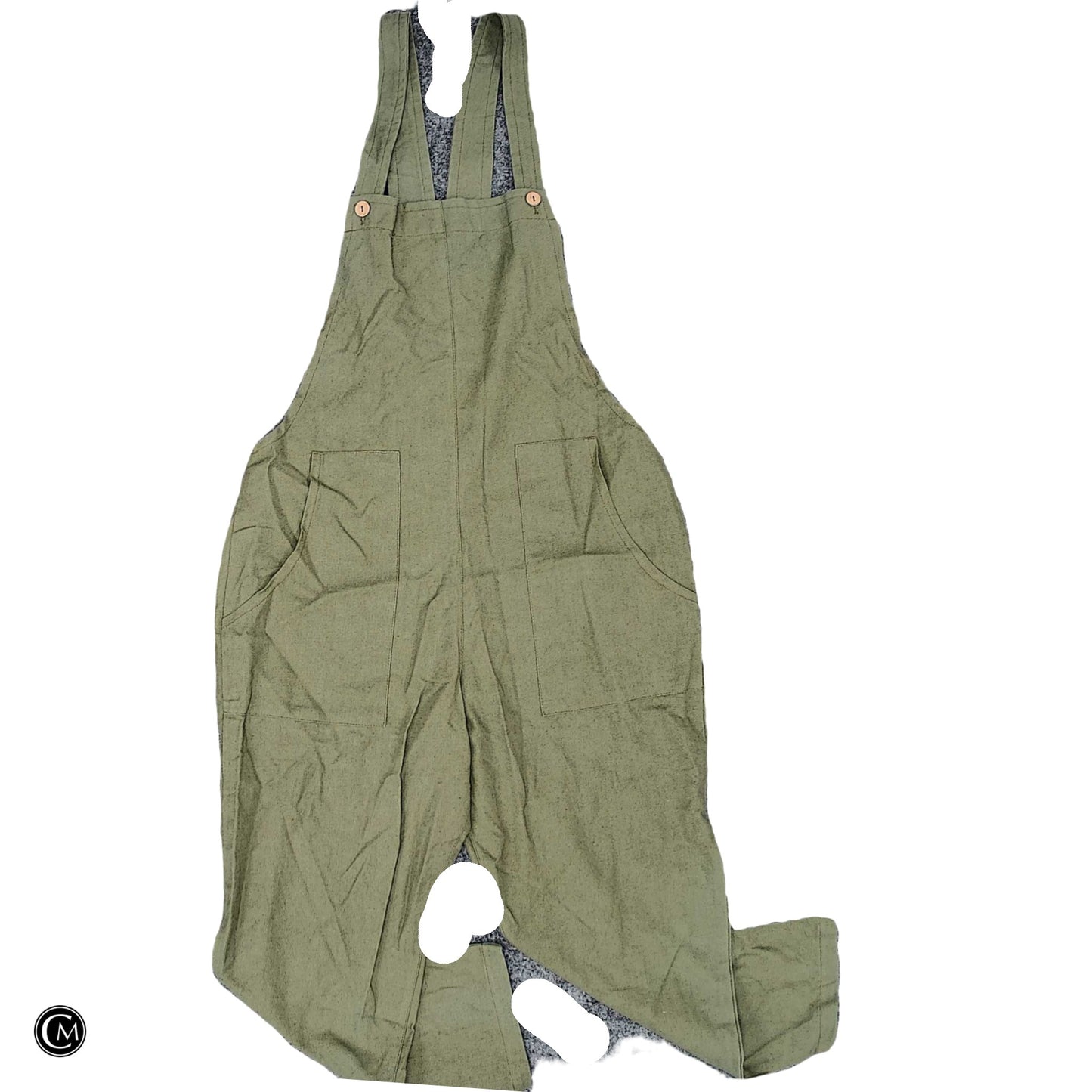 Overalls By Clothes Mentor In Green, Size: Xxs image 1