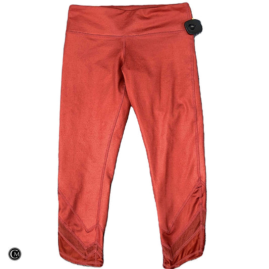 Athletic Leggings Capris By Alo In Red, Size: S image 1