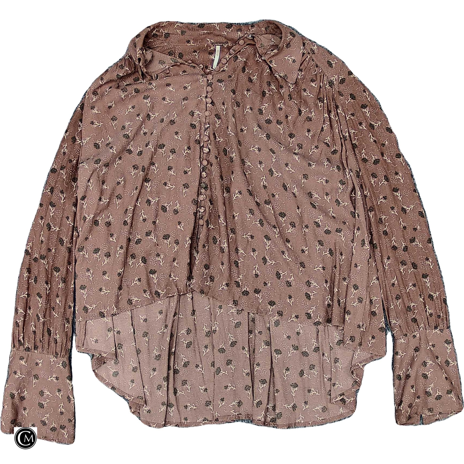 Top Ls By Free People In Brown, Size: S image 1