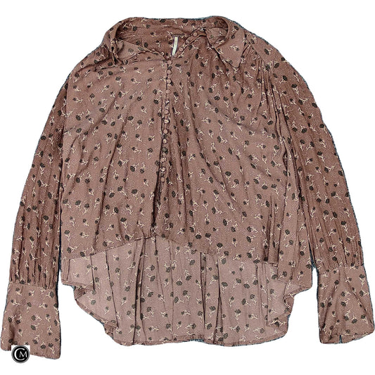 Top Ls By Free People In Brown, Size: S image 1