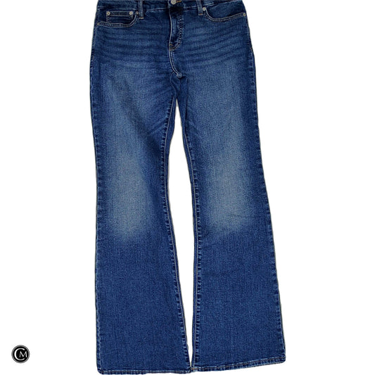 Jeans Boot Cut By Banana Republic In Blue Denim, Size: 10 image 1