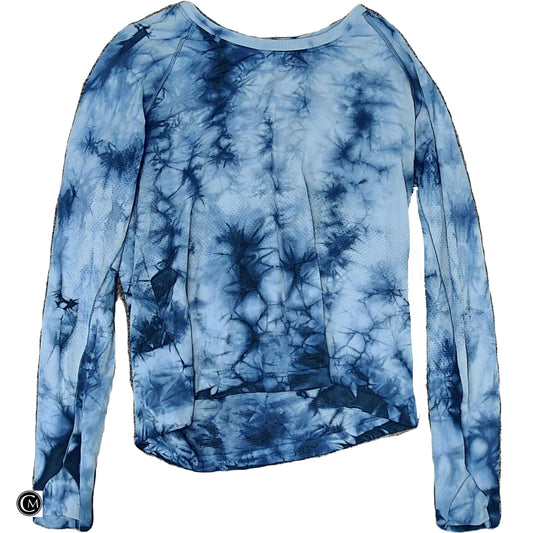 Athletic Top Ls Crewneck By Lululemon In Blue, Size: L image 1