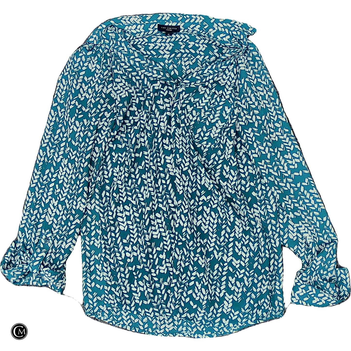 Top Ls By Limited In Green & White, Size: Xs image 1