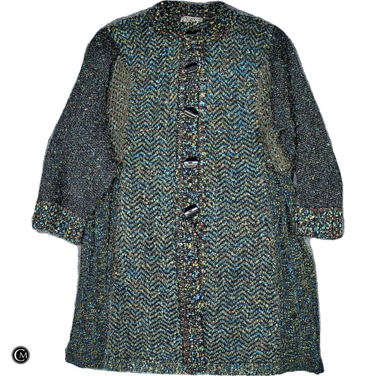 Dress Sweater By Curio In Black & Green, Size: 3x image 1