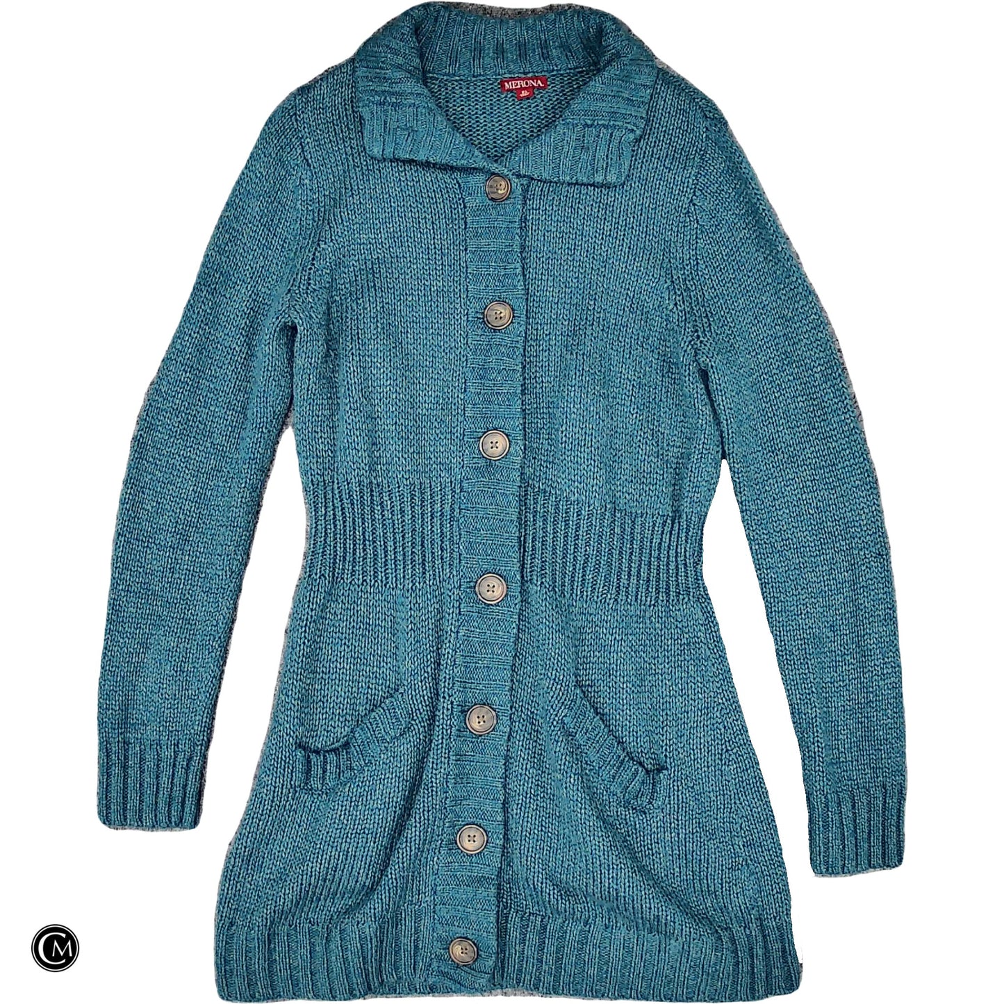Dress Sweater By Merona In Blue, Size: Xl image 1