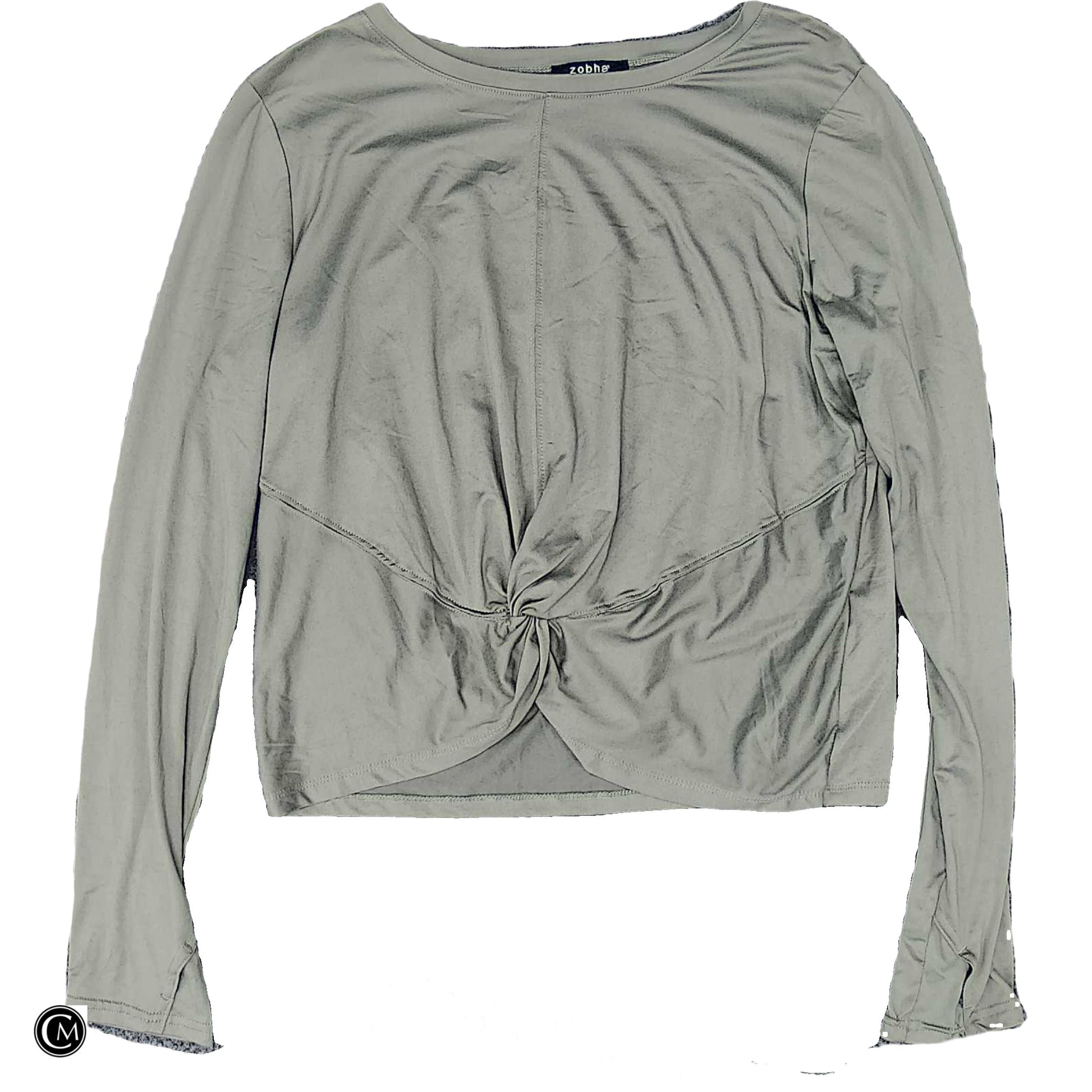 Top Ls By Zobha In Green, Size: Xl image 1