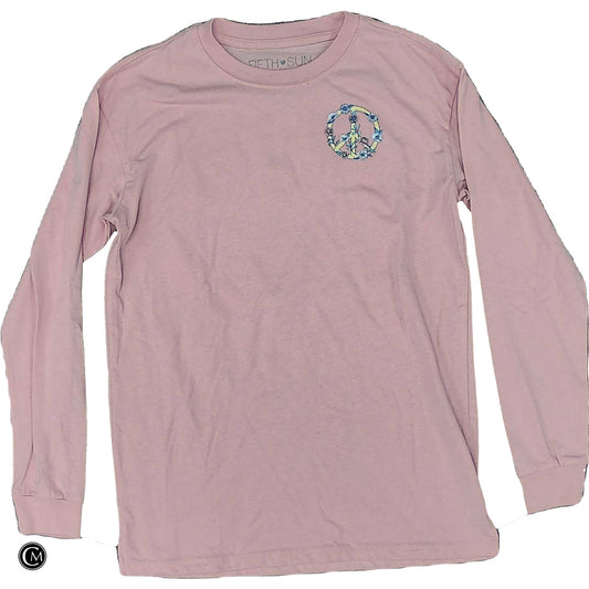 Top Ls By Fifth Sun In Pink, Size: M image 1