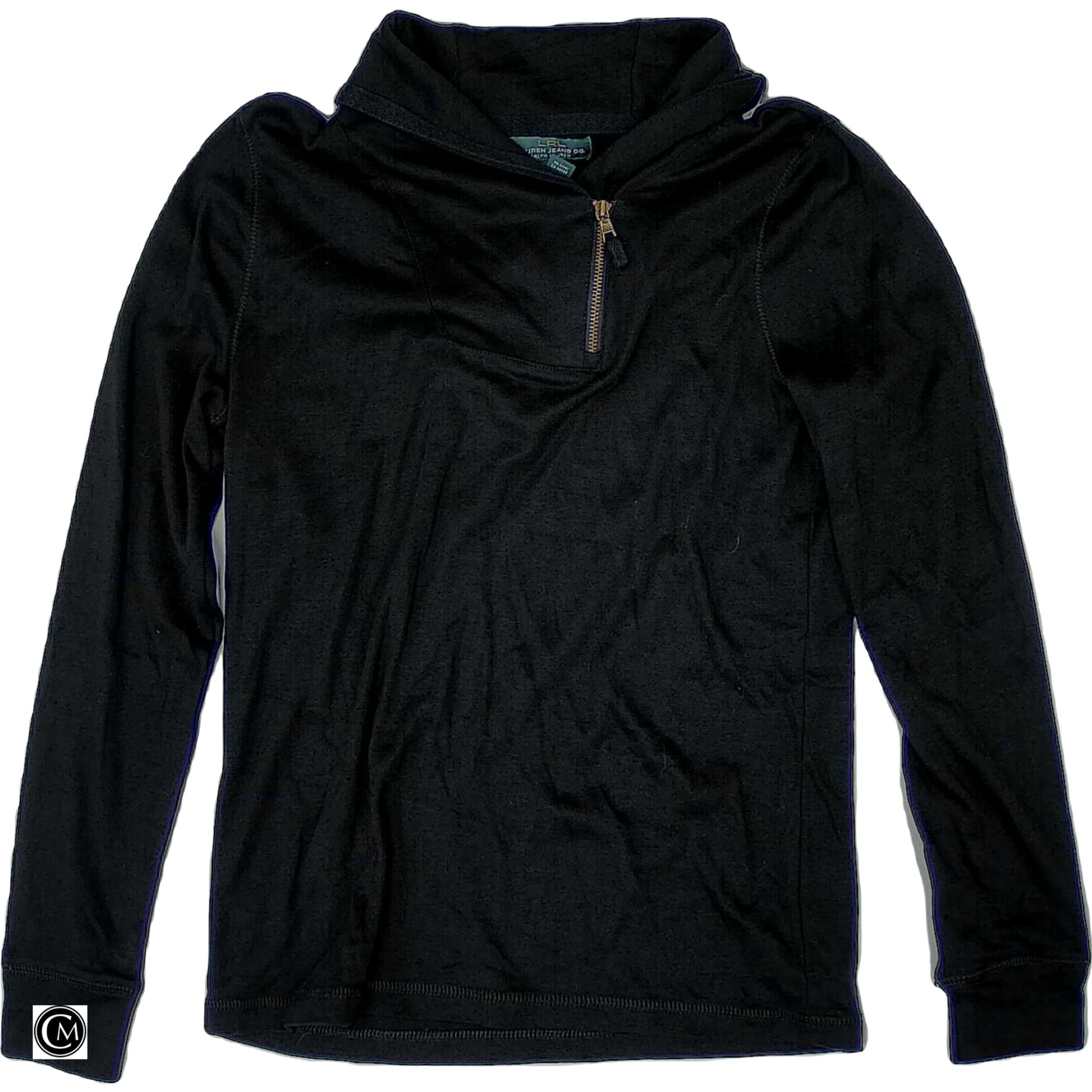 Top Ls By Lauren Jeans Co In Black, Size: M image 1