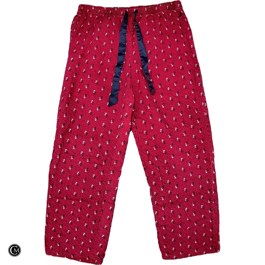 Pants Lounge By Nautica In Blue & Pink, Size: M image 1