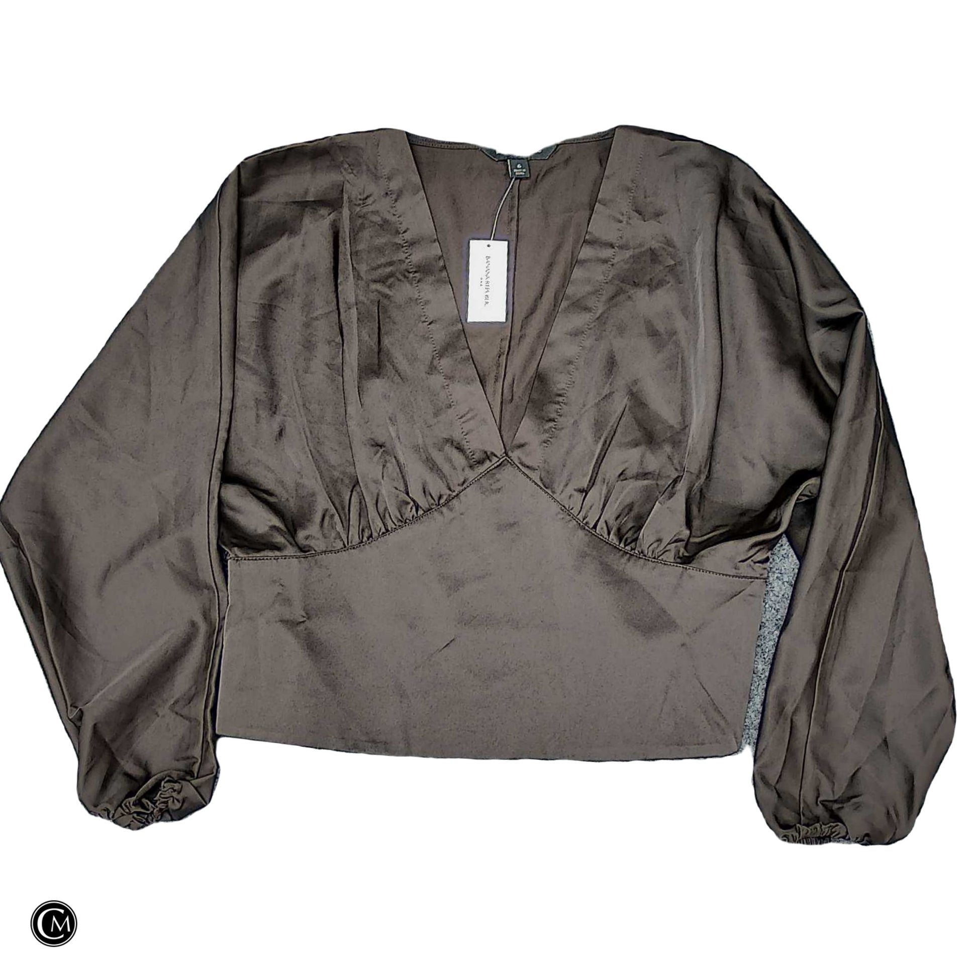 Top Ls By Banana Republic In Brown, Size: S image 1